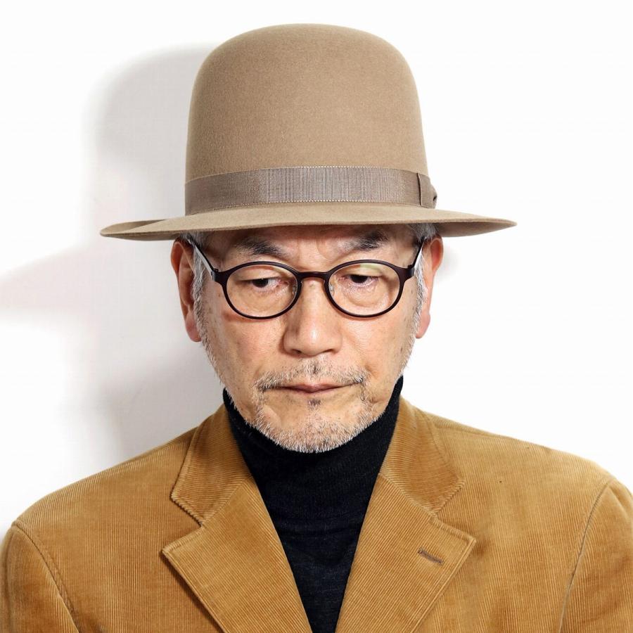 KNOX フェルトハット オープンクラウンハット ラビットファーフェルト