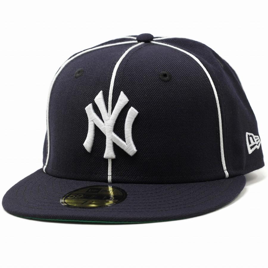 NEWERA ニューエラ 59FIFTY キャップ ニューヨーク・ヤンキース パイピング ケリーアンダーバイザー 紺 ネイビー  :12540867:ELEHELM帽子通販専門店 - 通販 - Yahoo!ショッピング