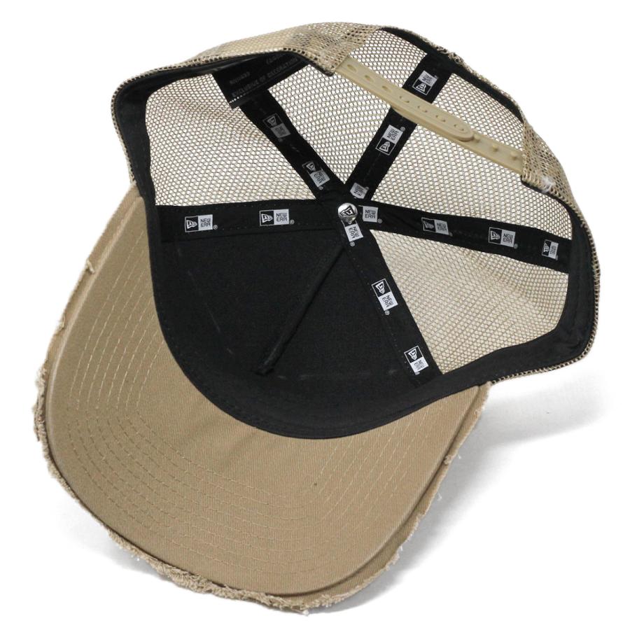 NEW ERA（ニューエラ） ダメージ加工 キャップ メッシュ 帽子