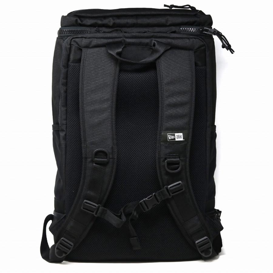 ボックスパック 46L ラージ バッグ メンズ PC対応 プリントロゴ NEWERA リュック メンズ バッグ レディース ニューエラ ビジネスバッグ 黒 ブラック｜elehelm-hatstore｜06