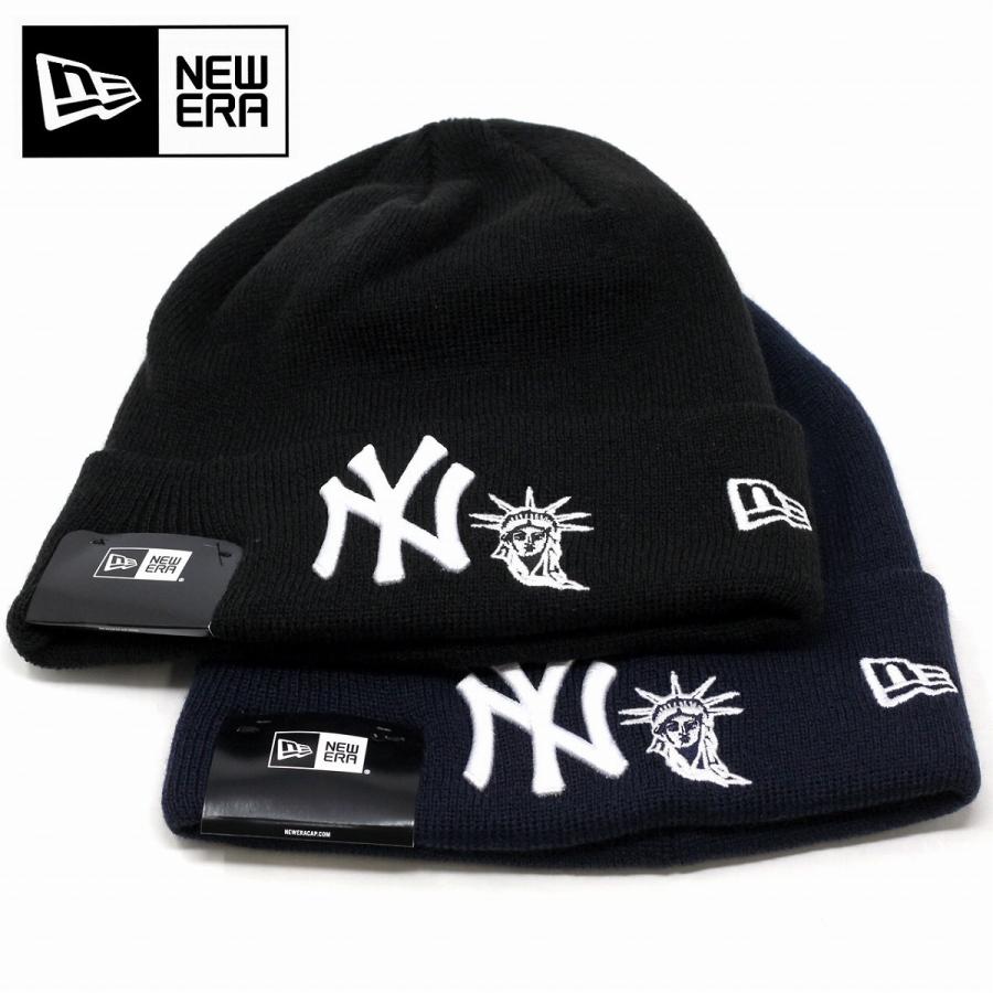 NEW ERA（ニューエラ） 自由の女神 ニット帽 メンズ ニューヨーク