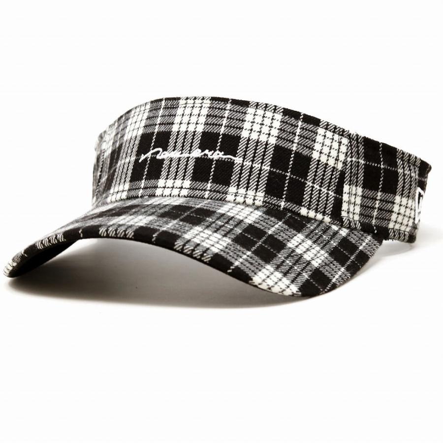 NEW ERA（ニューエラ） サンバイザー レディース 日よけ タータン