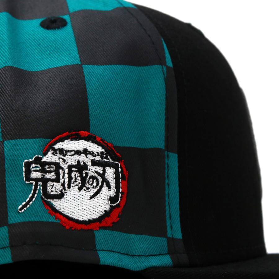 LAロゴ 鬼滅の刃 スナップバックキャップ NEW ERA ニューエラ キャップ 帽子 メンズ レディース 鬼滅の刃