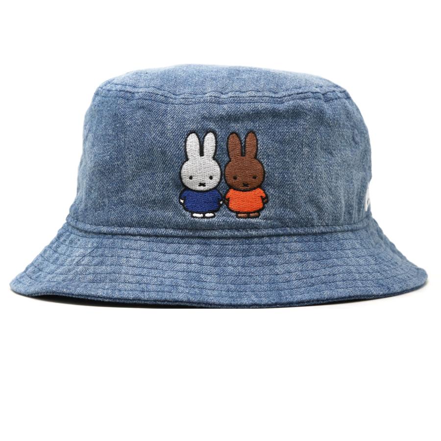 NEW ERA（ニューエラ） バケット01 miffy ミッフィー フレンズ デニム