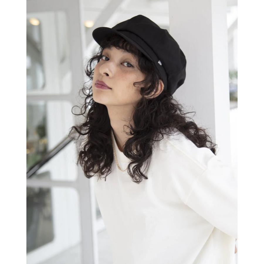 ニューエラ キャスケット レディース NEWERA Casquette 帽子 大きいサイズ コットン ユニセックス S M L キャスケット帽 黒 ブラック｜elehelm-hatstore｜08