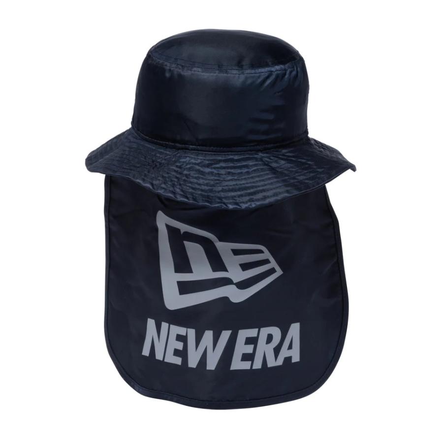 ニューエラアウトドア 帽子 アドベンチャーライト サンシェード NEWERA Military Nylon Twill 日よけ ハット アドベンチャーハット あご紐付き ブラック｜elehelm-hatstore｜05