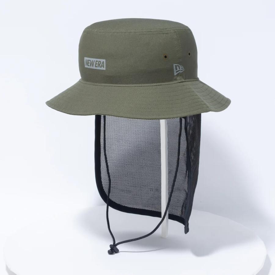 ニューエラ アウトドア  アドベンチャーライト サンシェード NEWERA Tech AIR COOL DOTS バケットハット 撥水 帽子 日よけ 紫外線対策 全2色｜elehelm-hatstore｜04
