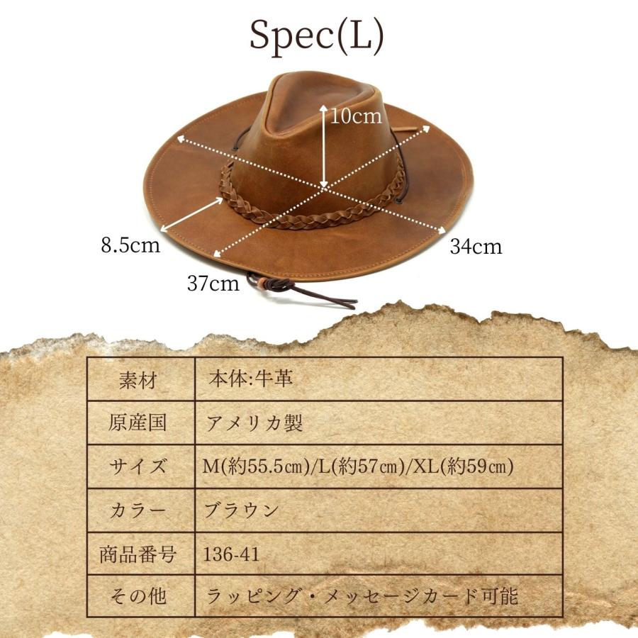 カウボーイハット HENSCHEL ハット レザー ウエスタンハット カウボーイハット HENSCHEL ハット レザー ウエスタンハット
