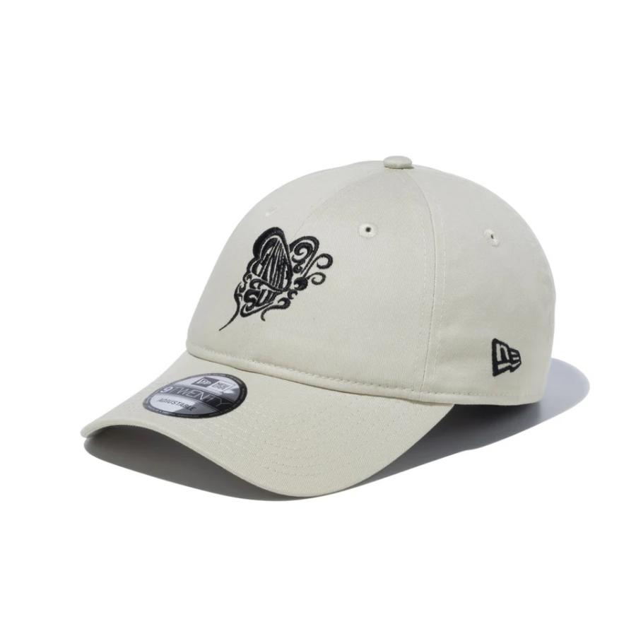 ニューエラ アナスイ コラボ NEWERA 9TWENTY CAP ANNA SUI 帽子 蝶 アナ スイ バタフライ ロゴキャップ 春夏 フリーサイズ ストーン パープル｜elehelm-hatstore｜04