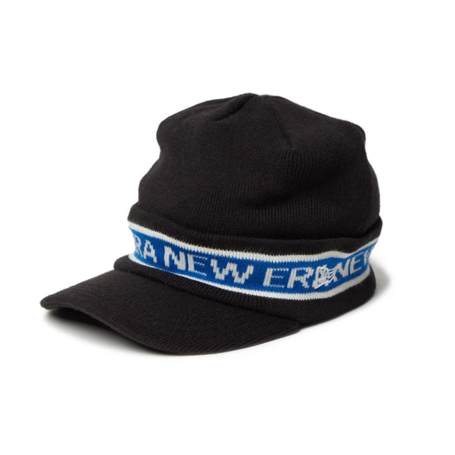 kappa バイザーとニット帽 3点セット NEW ERA（ニューエラ） つば付きニット帽 ゴルフ バイザーニット