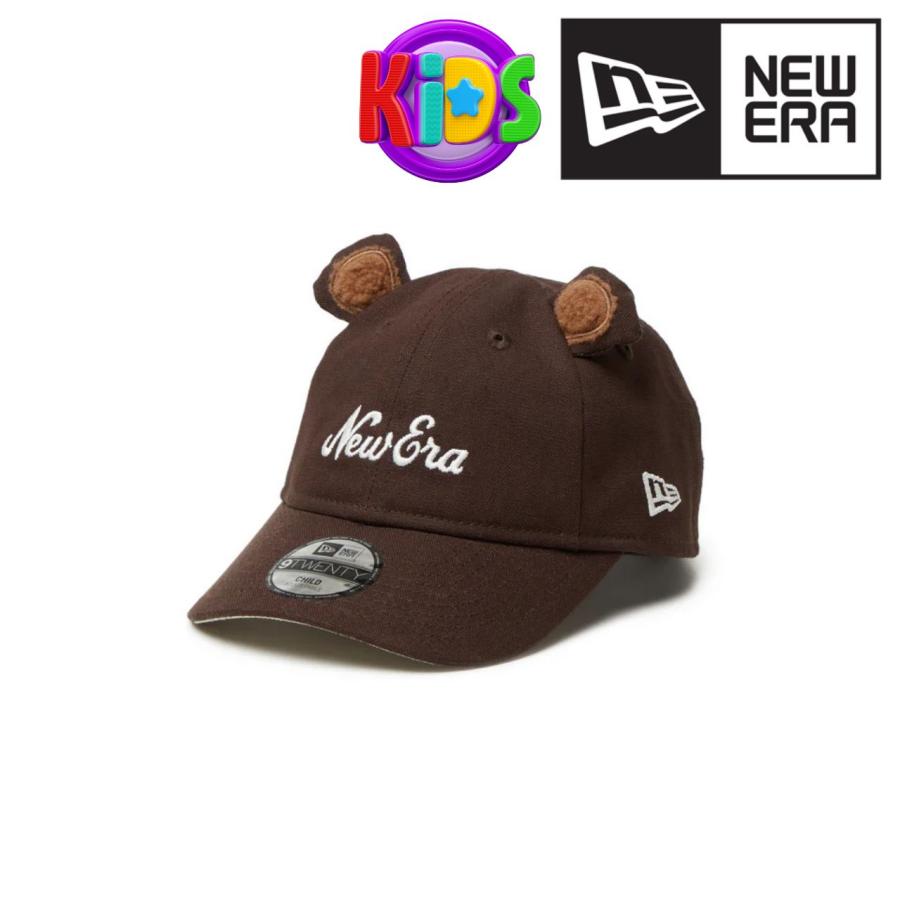 NEW ERA（ニューエラ） キッズ くま キャップ くま耳 帽子 子ども用