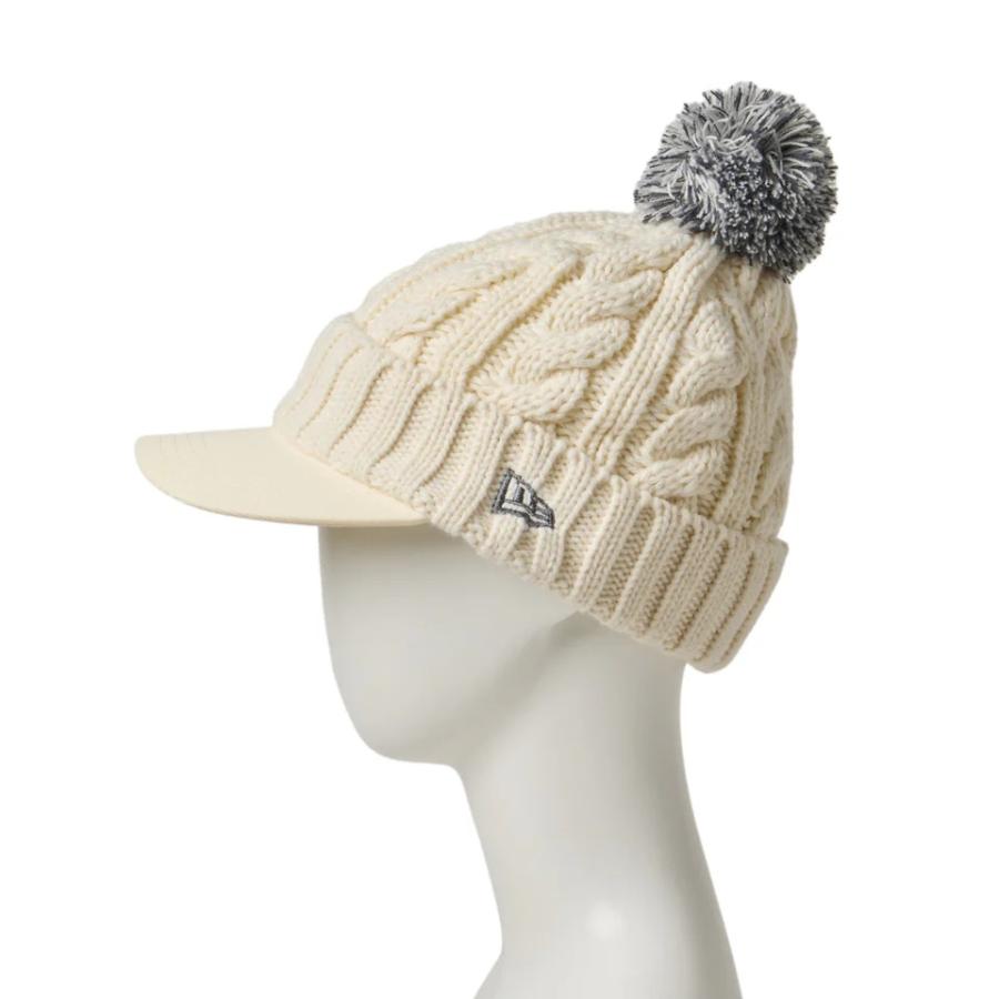 NEW ERA（ニューエラ） ニット帽 ポンポン レディース NEWERA Women's
