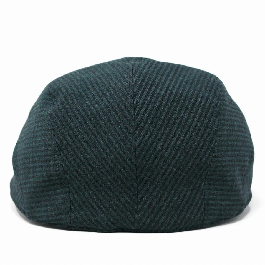 ハンチング メンズ 春 夏 ストライプ柄 イタリア生地 ブランド 日本製