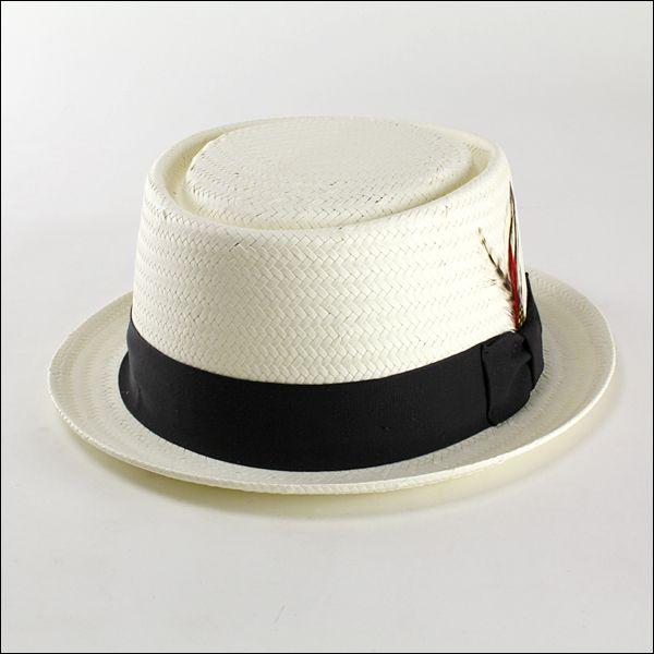 NEW YORK HAT（ニューヨークハット） 天然 ペーパー ポークパイハット
