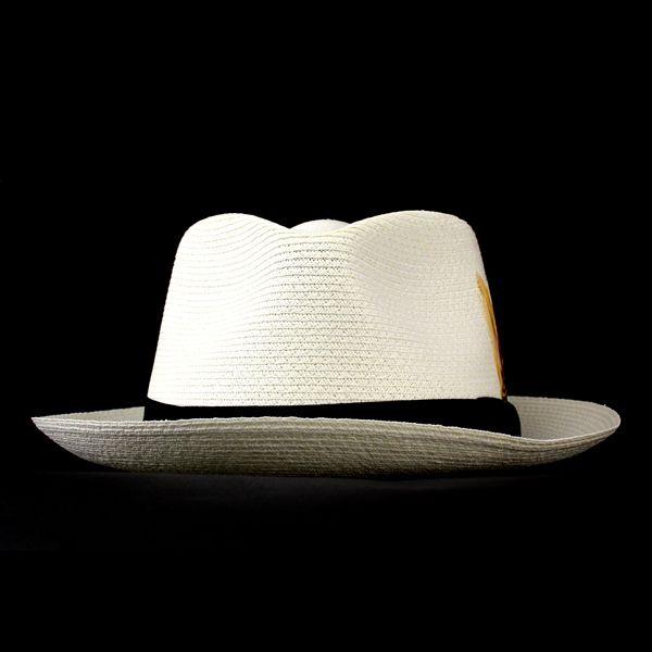 ストローハット New York Hat ニューヨークハット 天然 オフホワイト 白｜elehelm-hatstore｜03