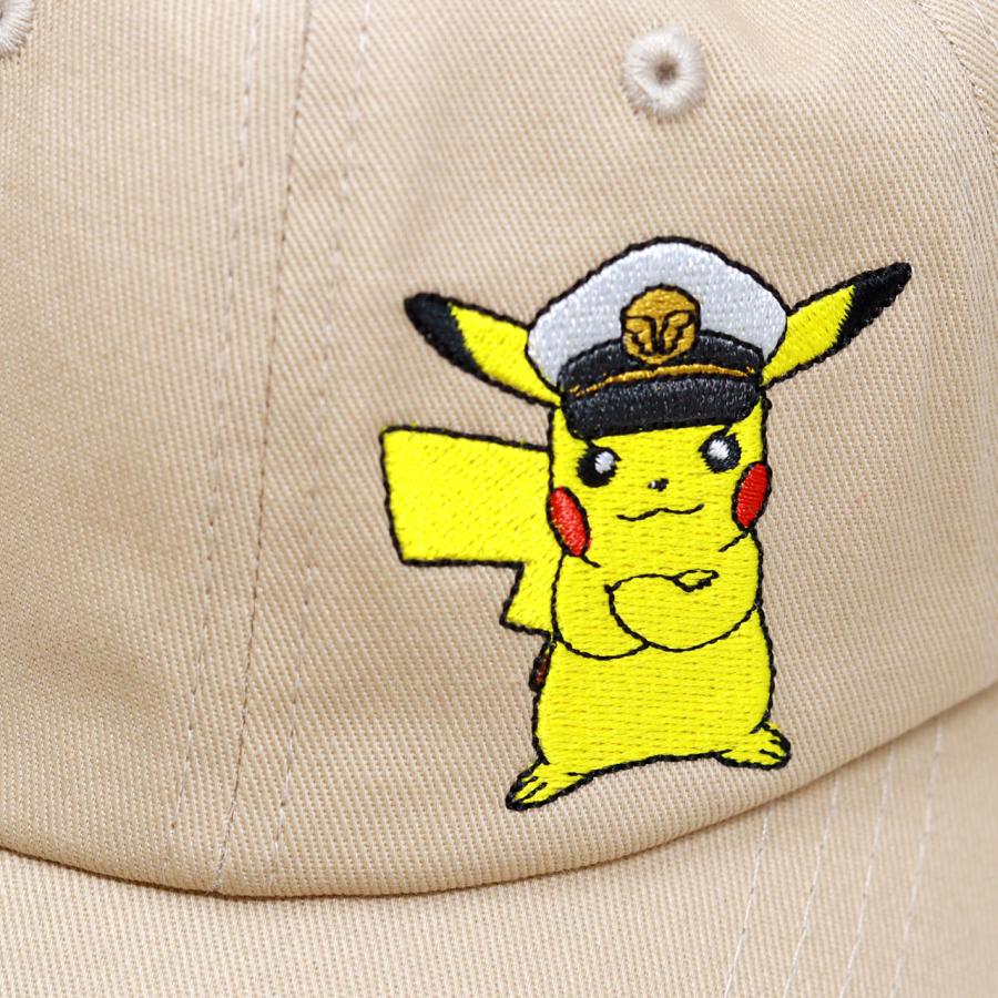 キャップ ピカチュウ キャプテン キッズ 刺しゅう アニメモチーフ