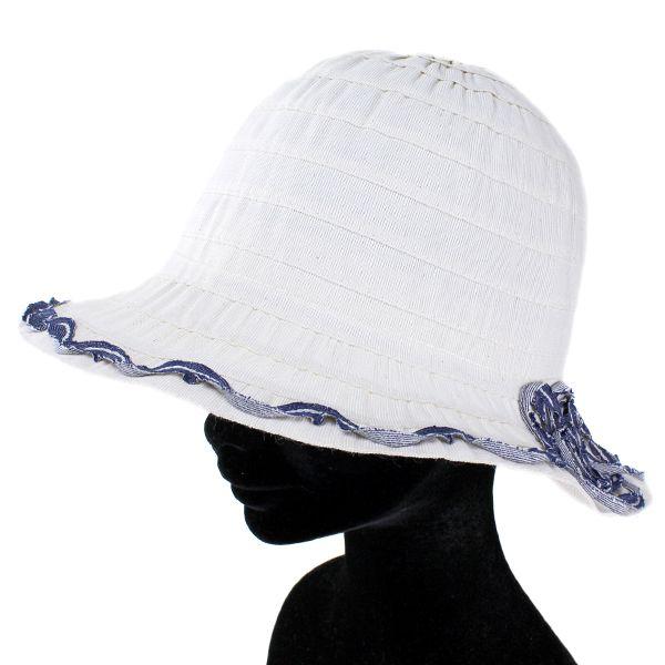 レディースファッション 帽子 お洒落に日よけ対策 robertidea インポート ハット 女性 オフホワイト｜elehelm-hatstore｜04