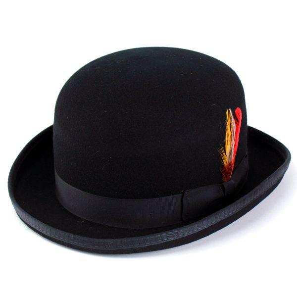 ハット メンズ ハット 帽子 フェルトハット ニューヨークハット ボーラーハット ClassicDerby 5007　ブラック NEW YORK HAT（ニューヨークハット） ハット メンズ ハット 帽子