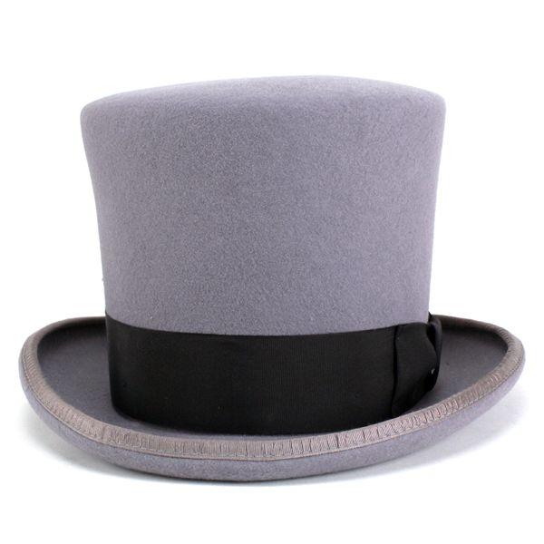 ★極上‼️USA製★ニューヨークハット シルクハット 黒 L 調整用テープ付き NEW YORK HAT（ニューヨークハット） シルクハット Mad Hatter マッド