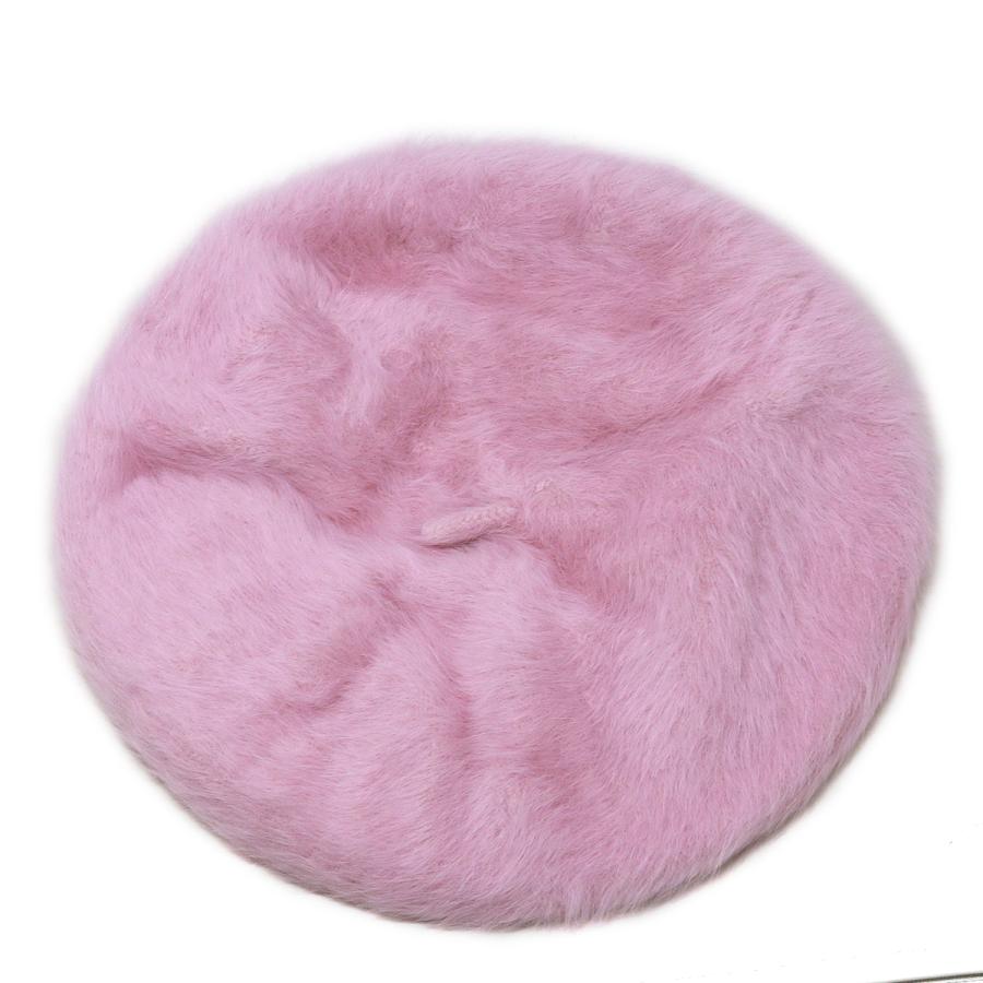 べレー ファー ベレー帽 レディース アンゴラファー 秋冬 帽子 メール