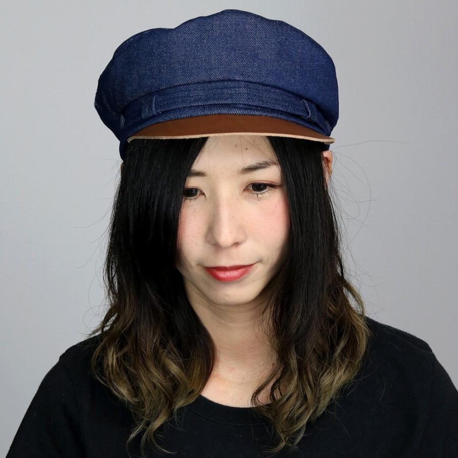 NEW YORK HAT（ニューヨークハット） デニム キャップ マリン 帽子
