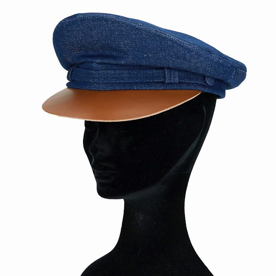 NEW YORK HAT（ニューヨークハット） デニム キャップ マリン 帽子