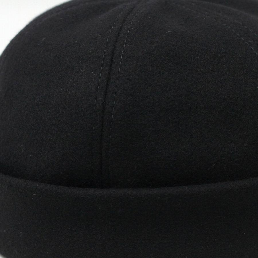NEW YORK HAT（ニューヨークハット） ロールキャップ 黒 Wool Thug