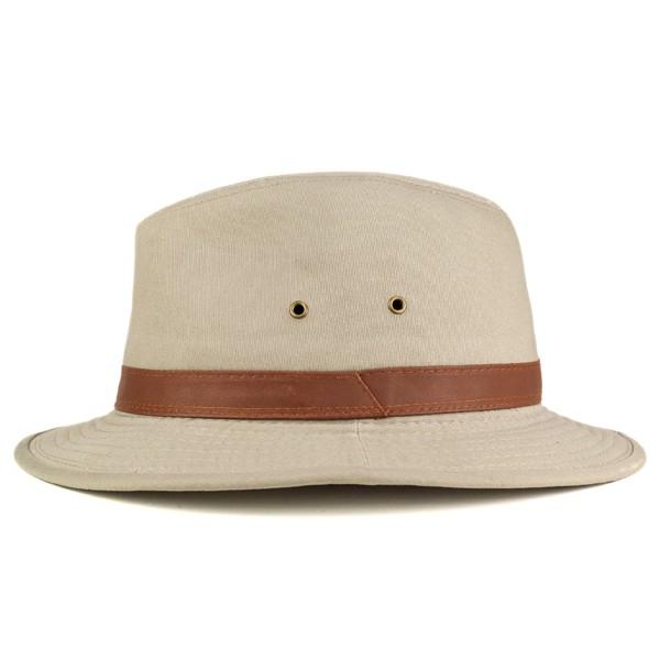 ハット メンズ サハリハット 中折れ 帽子 中折れ帽 春夏 撥水加工 UV