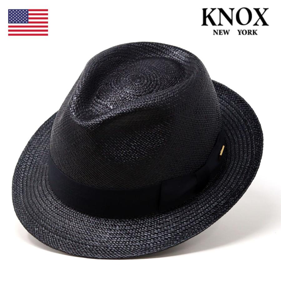 定価2万3000円【TODAYFUL】高級パナマハット KNOX（ノックス） パナマ 高級 帽子 パナマハット 黒 メンズ 石目編み