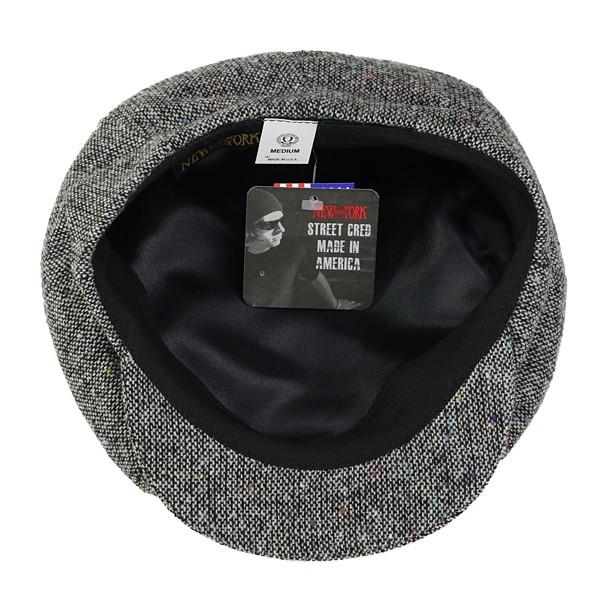 NEW YORK HAT（ニューヨークハット） ハンチング ツイード ネップ