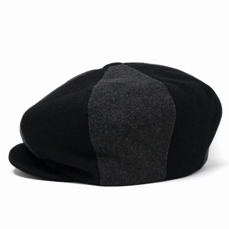美品　ニューヨークハット　ビッグキャスケット　黒　ウール NEW YORK HAT - ニューヨークハット ウール キャスケットの通販