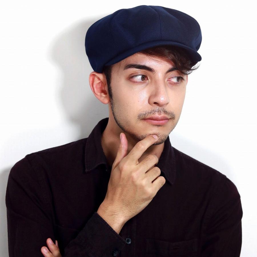 KNOX（ノックス） 紳士 帽子 8方 キャスケット ネイビー キャス