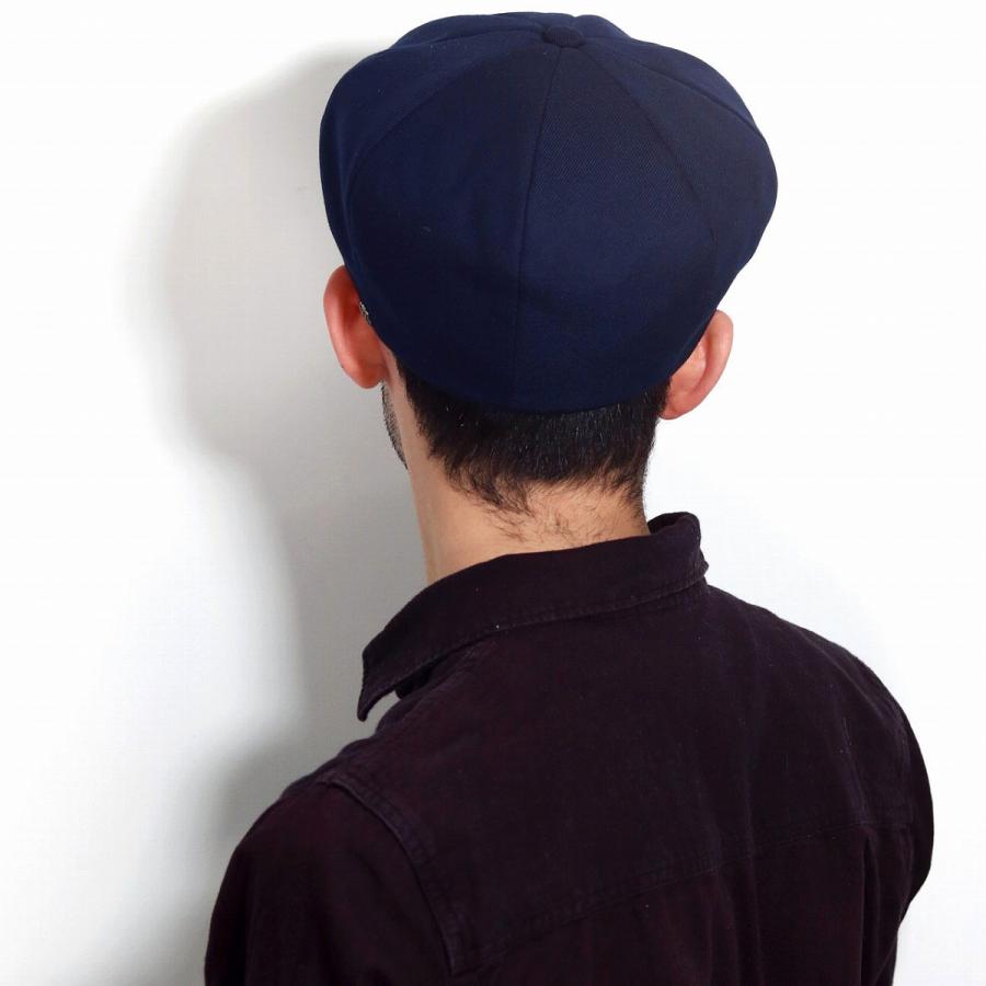 KNOX（ノックス） 紳士 帽子 8方 キャスケット ネイビー キャス