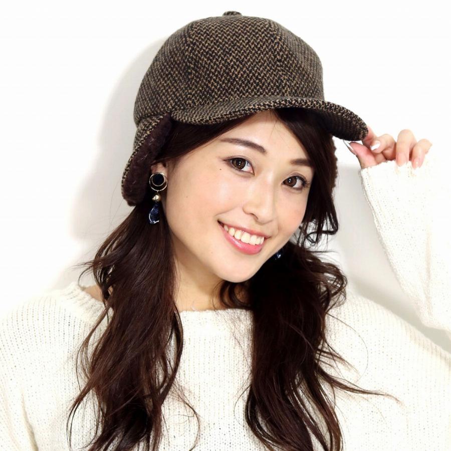 イヤーマフ キャップ メンズ 耳あて キャップ 茶 ノックス 冬 キャンプ 帽子 レディース 防寒 ブラウン 061 Elehelm帽子通販専門店 通販 Yahoo ショッピング