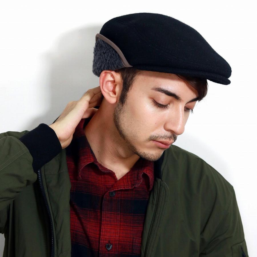 KNOX（ノックス） 耳当て ハンチング 紳士 温かい イヤーマフ 防寒