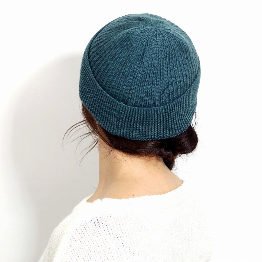 KNOX（ノックス） リブ ニット 防寒 緑 ショートワッチ レディース