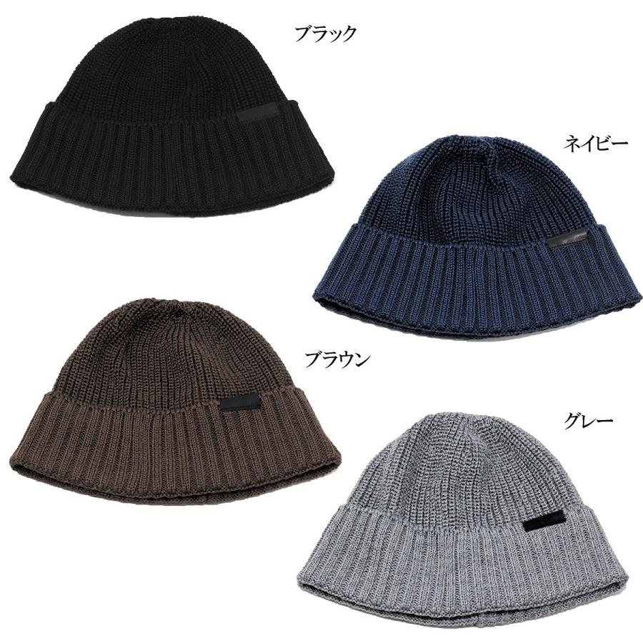 KNOX(革小物) ニット帽 春夏 シルク コットン ショート丈 ニット KNOX(革小物) ニット帽 春夏 シルク コットン ショート丈 ニット