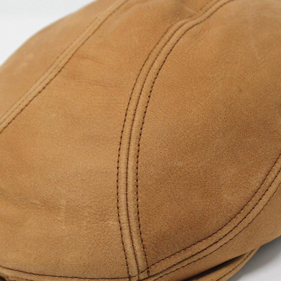 NEW YORK HAT（ニューヨークハット） レザーハンチング 帽子 オールド