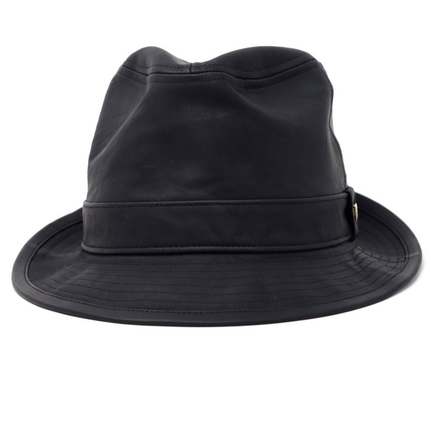 KNOX（ノックス） ウォッシャブルレザー マニッシュハット レザー