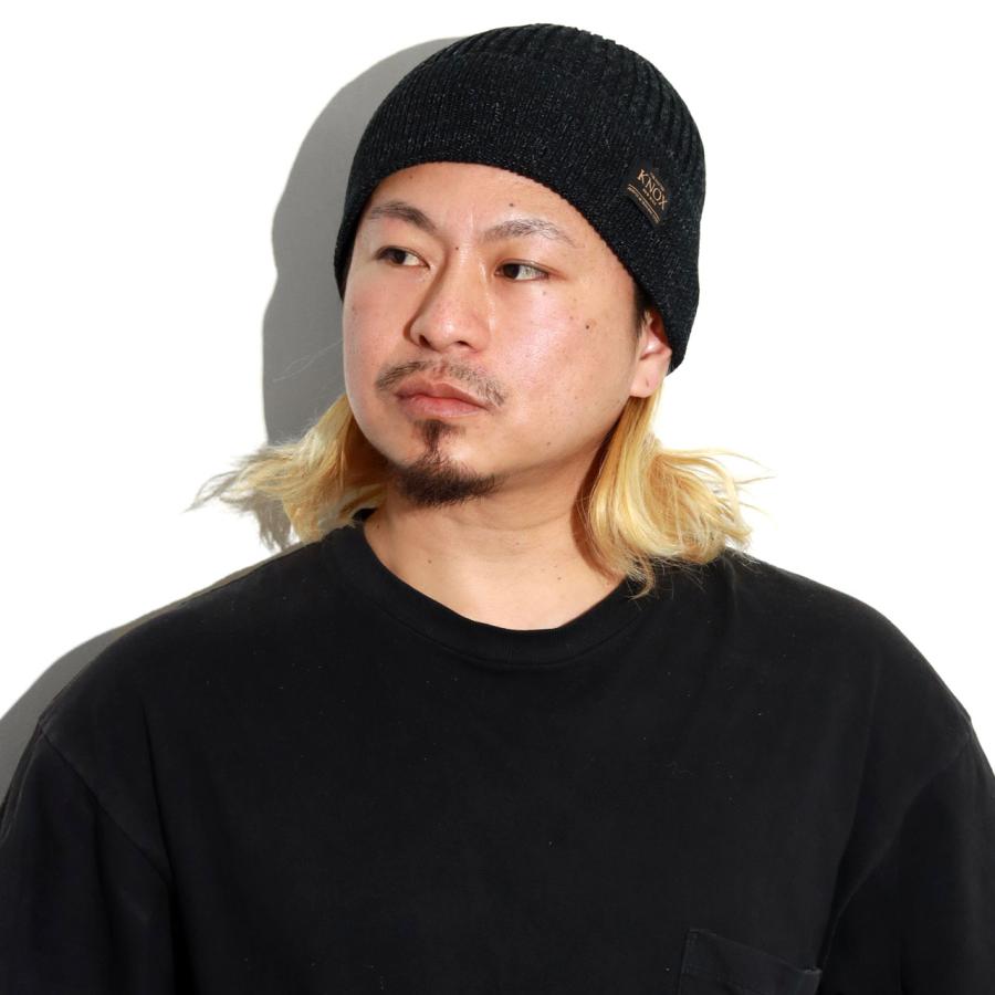 KNOX（ノックス） ニット帽 メンズ ニット帽子 メンズ ワッチキャップ