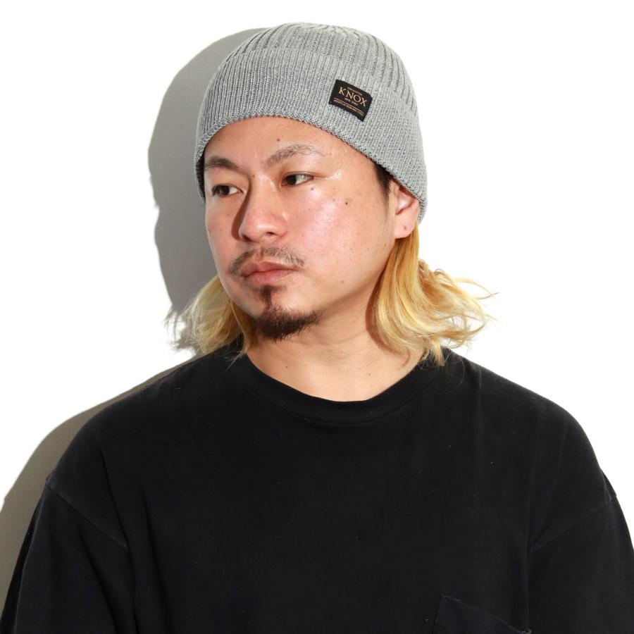 KNOX（ノックス） ニット帽 メンズ ニット帽子 メンズ ワッチキャップ