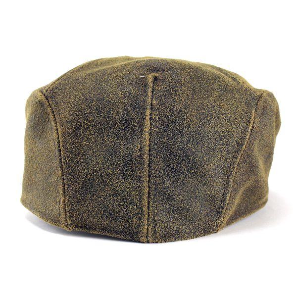 ニューヨークハット New York Hat ハンチング 帽子 メンズ アンティークレザー 牛革 ブラウン Antique Leather 1900 9255｜elehelm-hatstore｜04