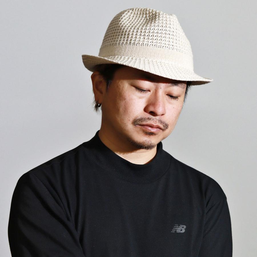 KNOX（ノックス） ハット メンズ 中折れハット メンズ サーモニット