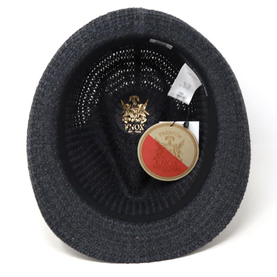 KNOX（ノックス） ハット メンズ 中折れハット メンズ サーモニット