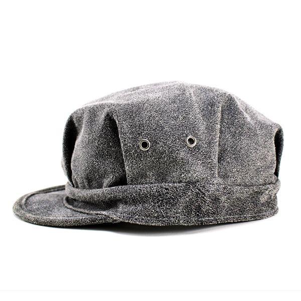 New York Hat ニューヨークハット 帽子 メンズ ワークキャップ レザー アンティークレザー 本革 キャップ レディース グレー Antique Leather Engineer 9324｜elehelm-hatstore｜02