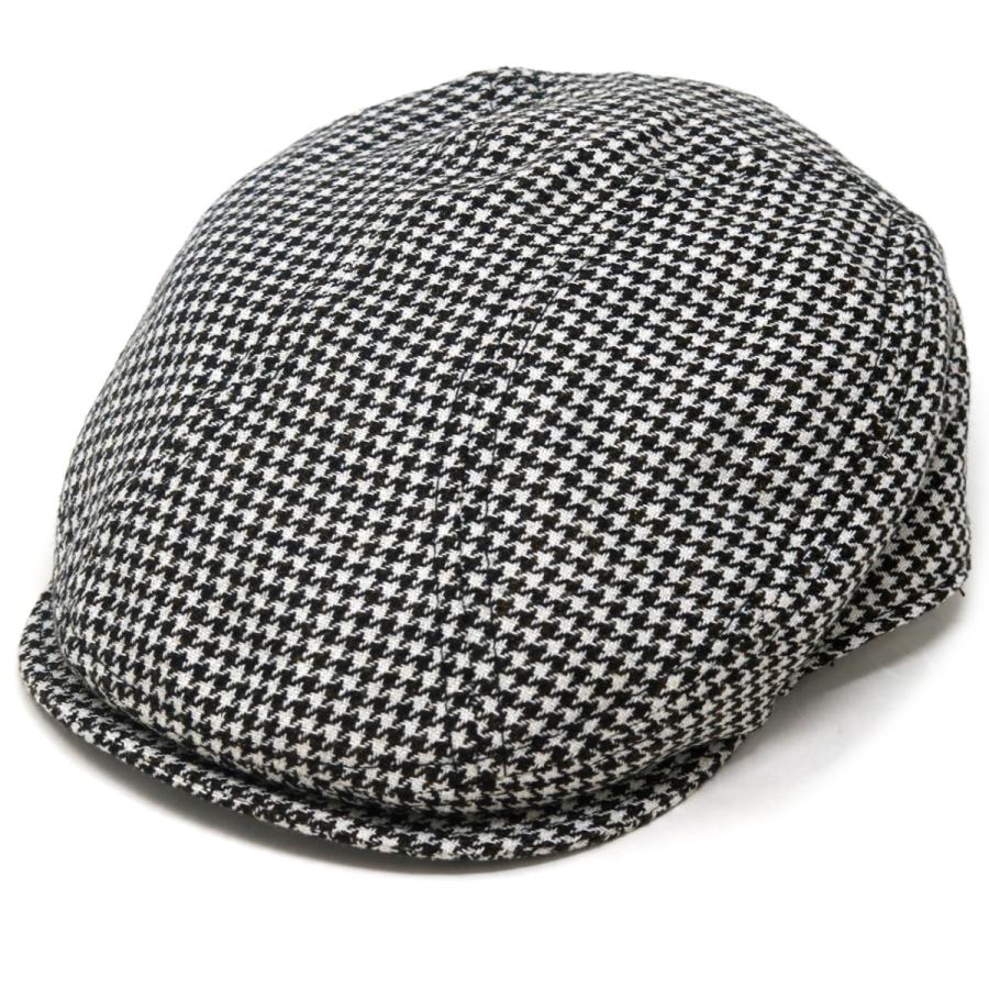 USA製 NEW YORK HAT ニューヨークハット キャスケット 千鳥格子 NEW YORK HAT 千鳥格子 帽子 ハンチング ニューヨーク ハット