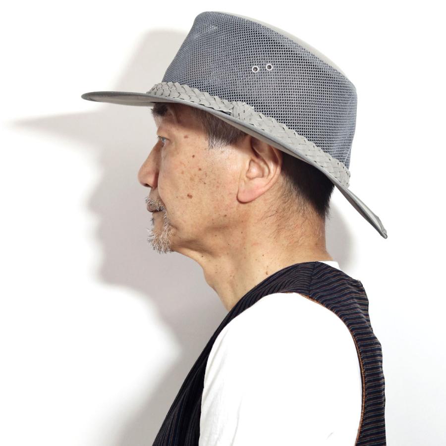 冷感 帽子 ハット ひんやり メンズ つば広 冷たい 紫外線対策 日よけ