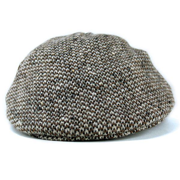 ニューヨークハット ウールハンチング 茶 千鳥柄 メンズ 帽子 New York Hat ハンチング帽 ブラウン 9502｜elehelm-hatstore｜03