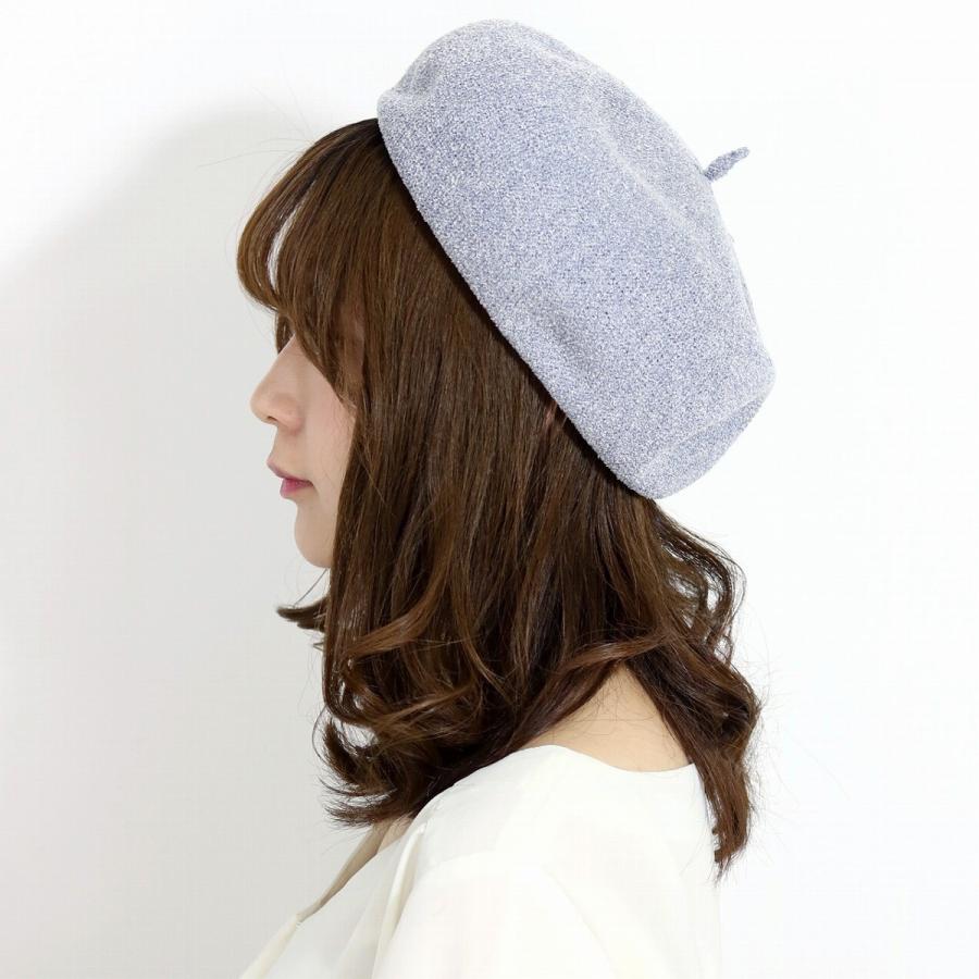 ベレー帽 春 夏 レディース ぽこぽこベレー サマーニット 春夏 帽子