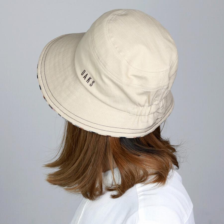 DAKS（ダックス） 帽子 レディース UV 春 夏 手洗い可能 コットン 100